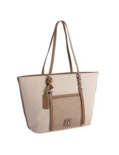 Don Algodon bolso Shopper beige