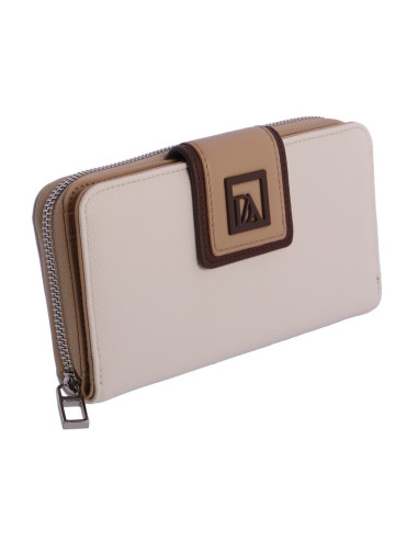 Don algodon cartera marfil grande