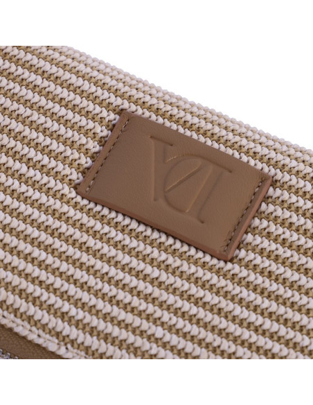 Don Algodon cartera beige