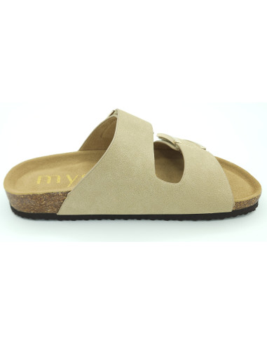 MYSOFT chancla pala doble velcro
