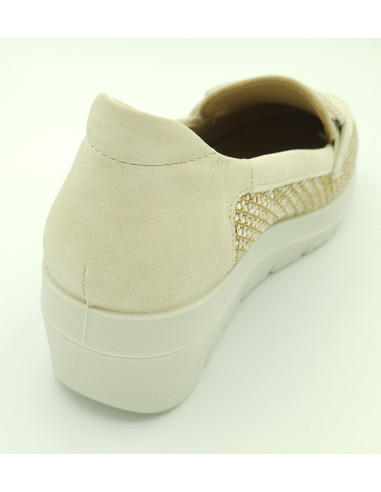 MYSOFT mocasin combi rafia