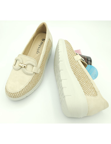 MYSOFT mocasin combi rafia
