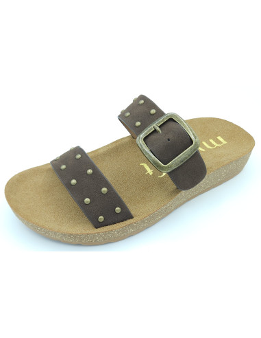 MYSOFT sandalia chancla hebilla