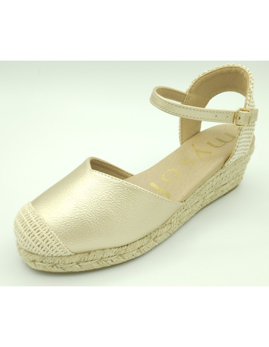 MYSOFT esparteña cuña baja