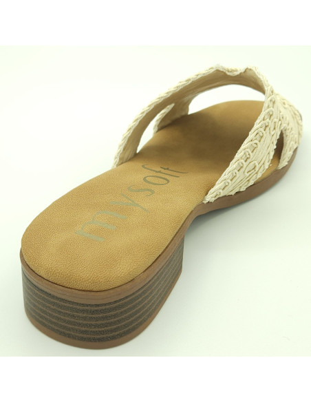 MYSOFT chancla pala detalle cuerda