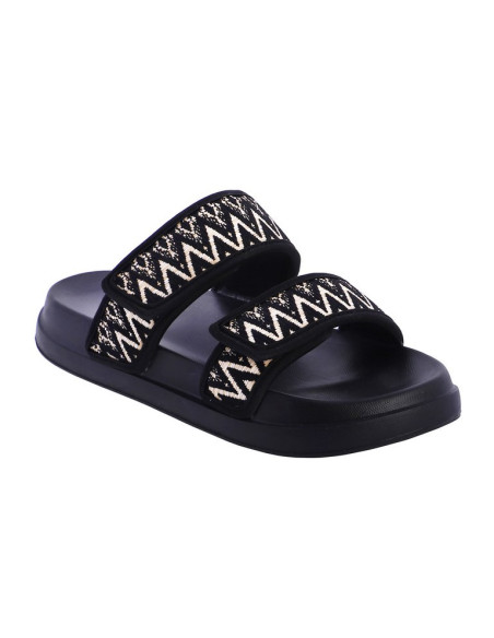 Don Algodon chancla doble velcro