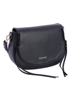 AMICHI bolso bandolera negro