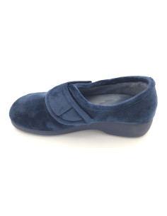 GARZON zap casa cuña velcro marino 2