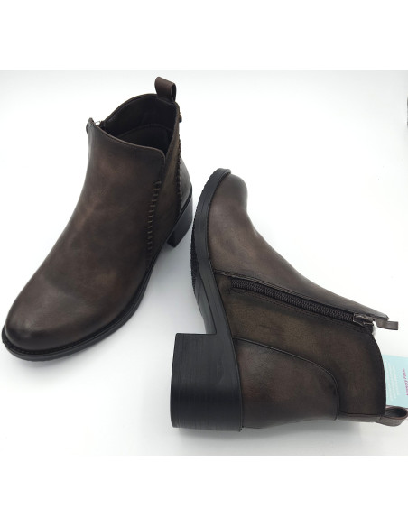 MYSOFT botin tacon bajo