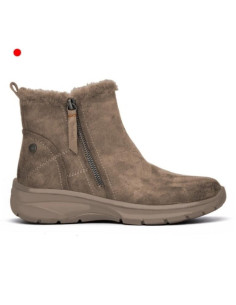 REFRESH botin antelina taupe