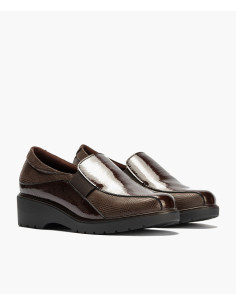 PITILLOS Mocasín elástico combinado