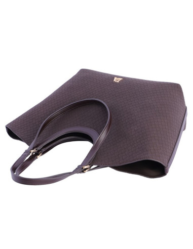Don Algodon bolso shopper marron
