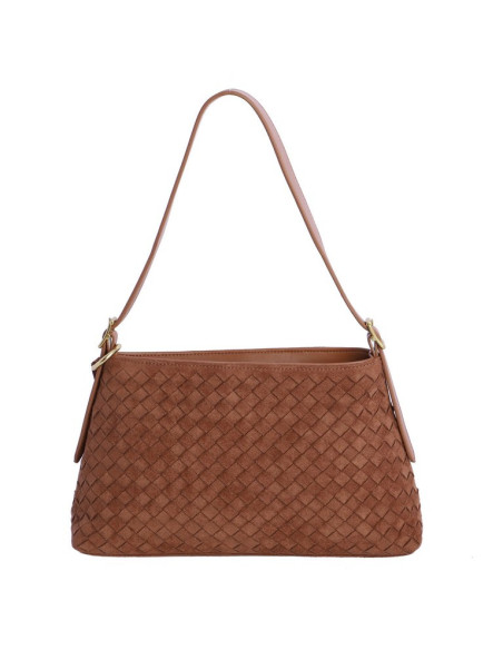 Don Algodon bolso hombro camel