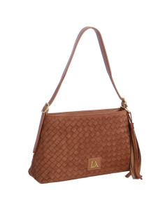 Don Algodon bolso hombro camel
