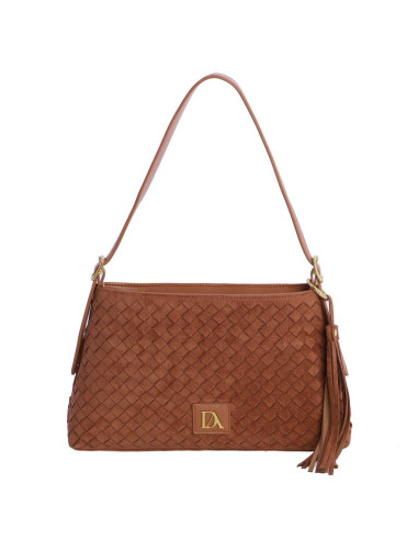 Don Algodon bolso hombro camel