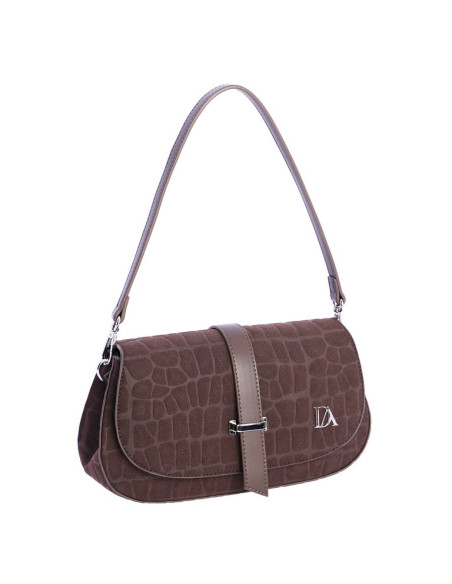 Don Algodon bolso solapa c/b marron
