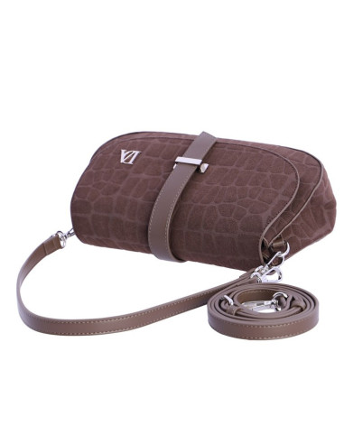Don Algodon bolso solapa c/b marron