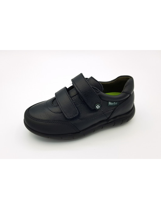 GORILA Colegial doble velcro piel