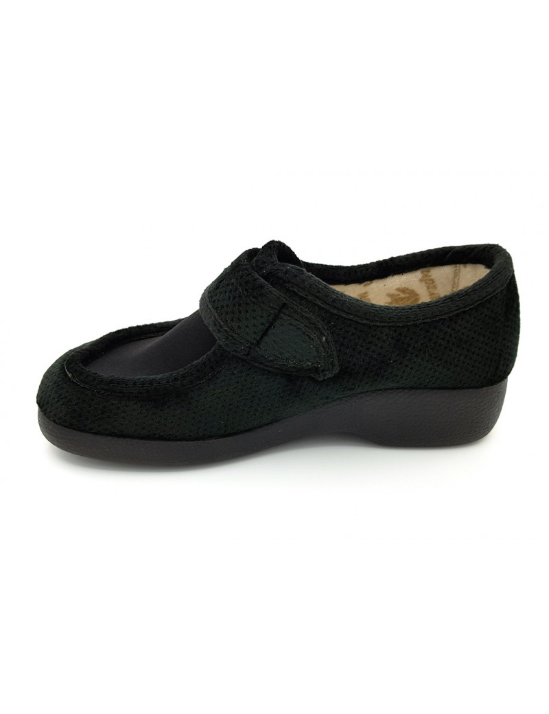 GARZON Zapatilla casa Aloe Vera señora velcro licra