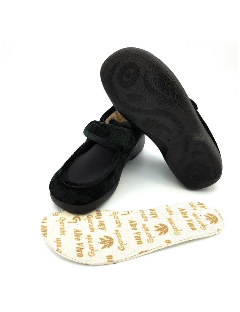 GARZON Zapatilla casa Aloe Vera señora velcro licra