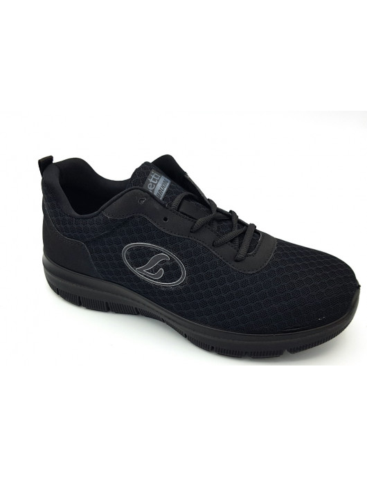 LUISETTI Deportivo hombre linux cordones negro