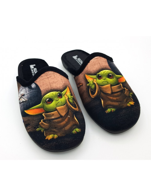 VULCA-BICHA Zapatilla casa niño yoda