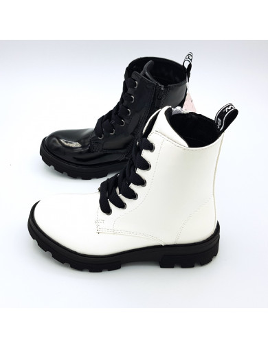 B&W Conguitos bota niña militar charol 2