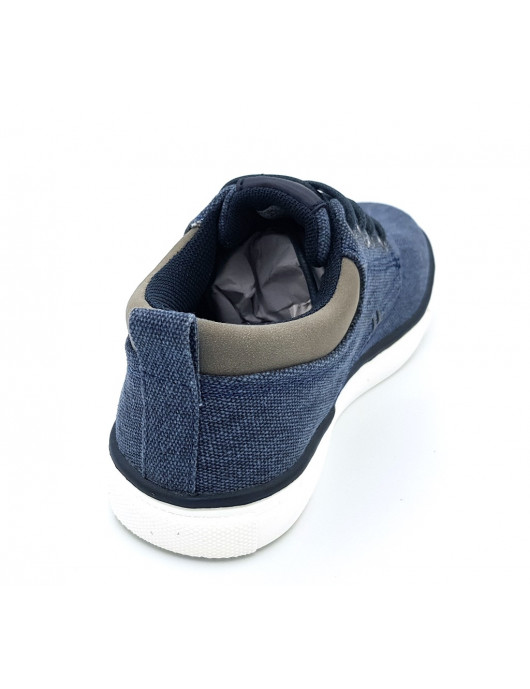 CHIKA10 Zapato lona niño marino