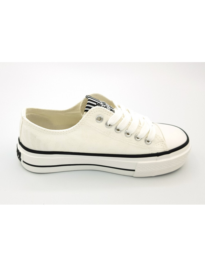 B&W Deportiva basket lona solar ultravioleta