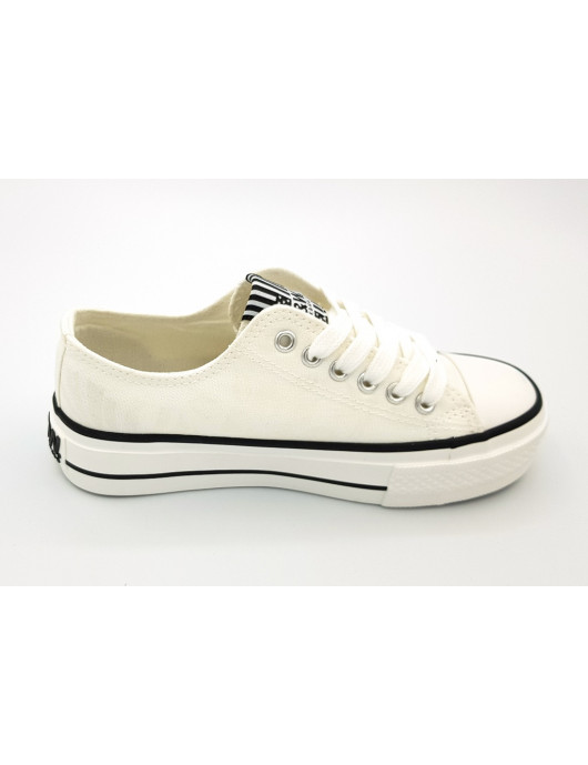 B&W Deportiva basket lona solar ultravioleta