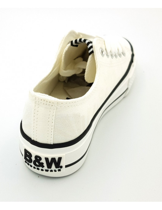 B&W Deportiva basket lona solar ultravioleta