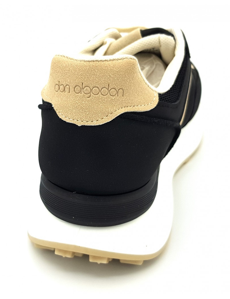DON ALGODON Deportiva negro