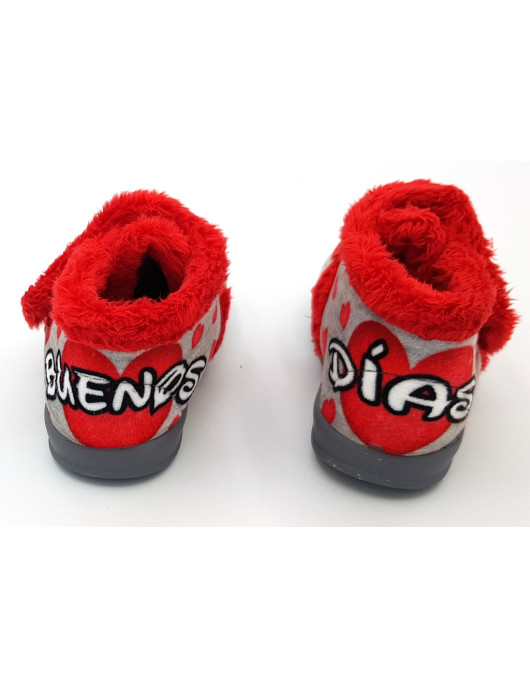 VULCA-BICHA Zapatilla casa bebé ratones