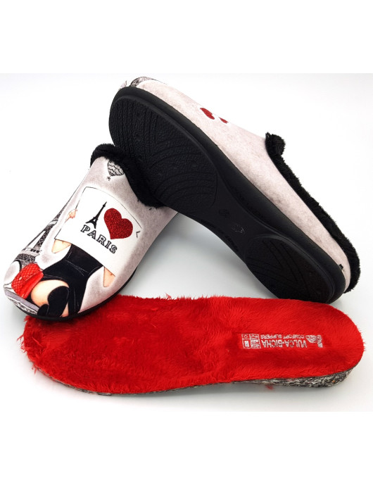 VULCA-BICHA Zapatillas casa mujer Paris