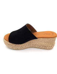 EVA FRUTOS Zueco serraje 2