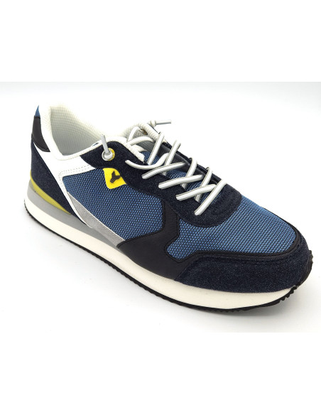 YUMAS deportivo hombre azul  cordón elástico