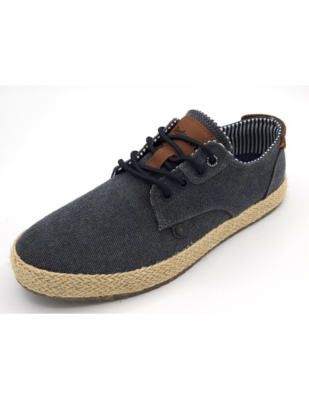 REFRESH Zapato lona cordones hombre