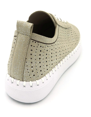 YUMAS deportivo microlight calado plata