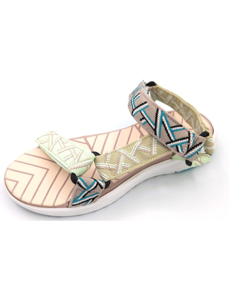 NICOBOCO sandalia playa velcro