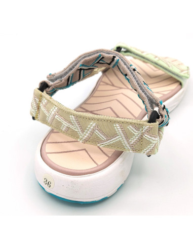 NICOBOCO sandalia playa velcro