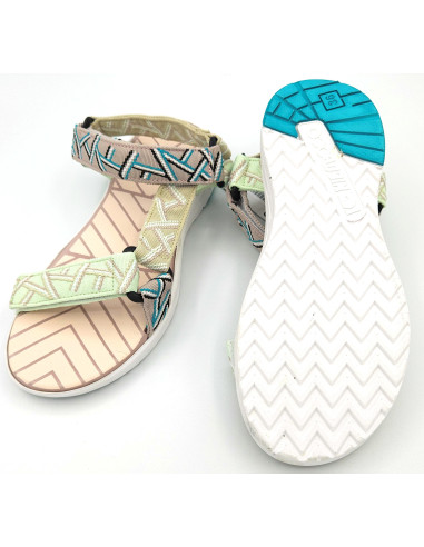 NICOBOCO sandalia playa velcro