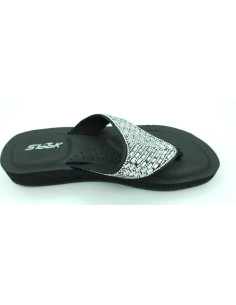 SLOOK Chancla dedo Tenea negro 2