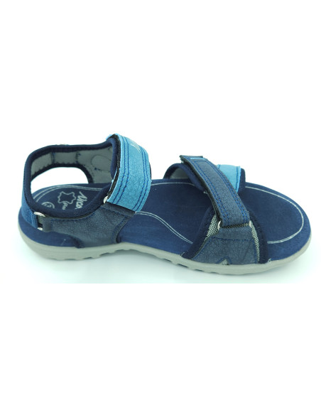 NICOBOCO Sandalia Celine doble velcro mujer