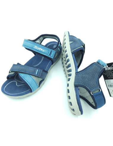 NICOBOCO Sandalia Celine doble velcro mujer