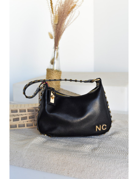 NOCO gondola tachas cristal negro