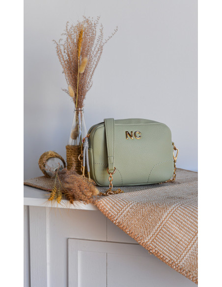 NOCO bandolera pompon verde