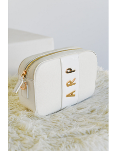 AGATHA bolso bandolera blanco