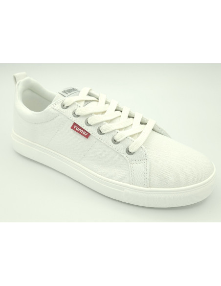 YUMAS deportivo lona blanco