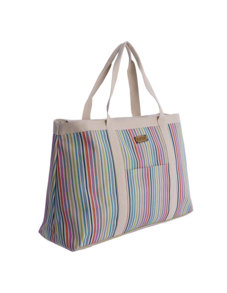 FORTIME bolso playa rayas colores