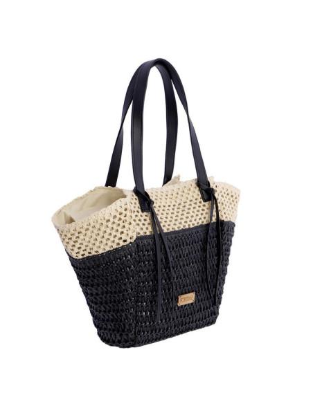 FORTIME bolso hombro rafia